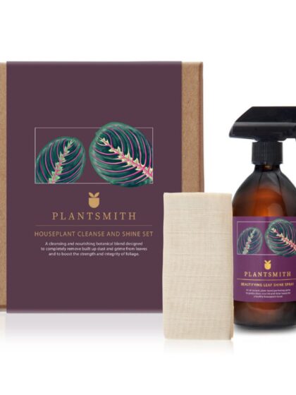 Plantsmith Houseplant Cleanse and Shine Gift Set