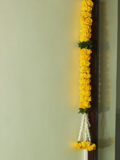 Marigold & green Latkan