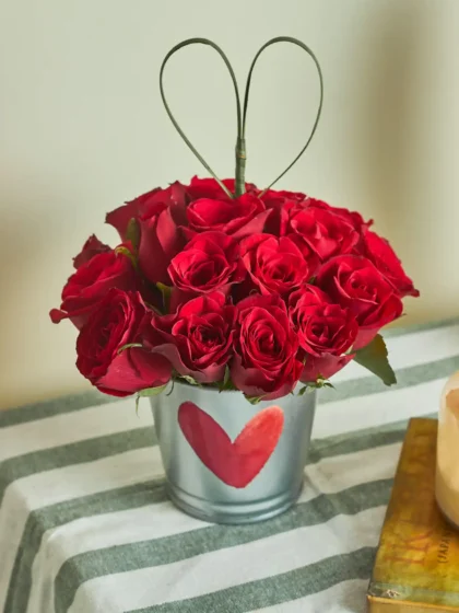 You Are Loved - Roses in Tin