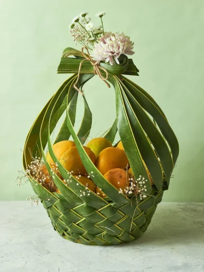 Mango Bow Basket