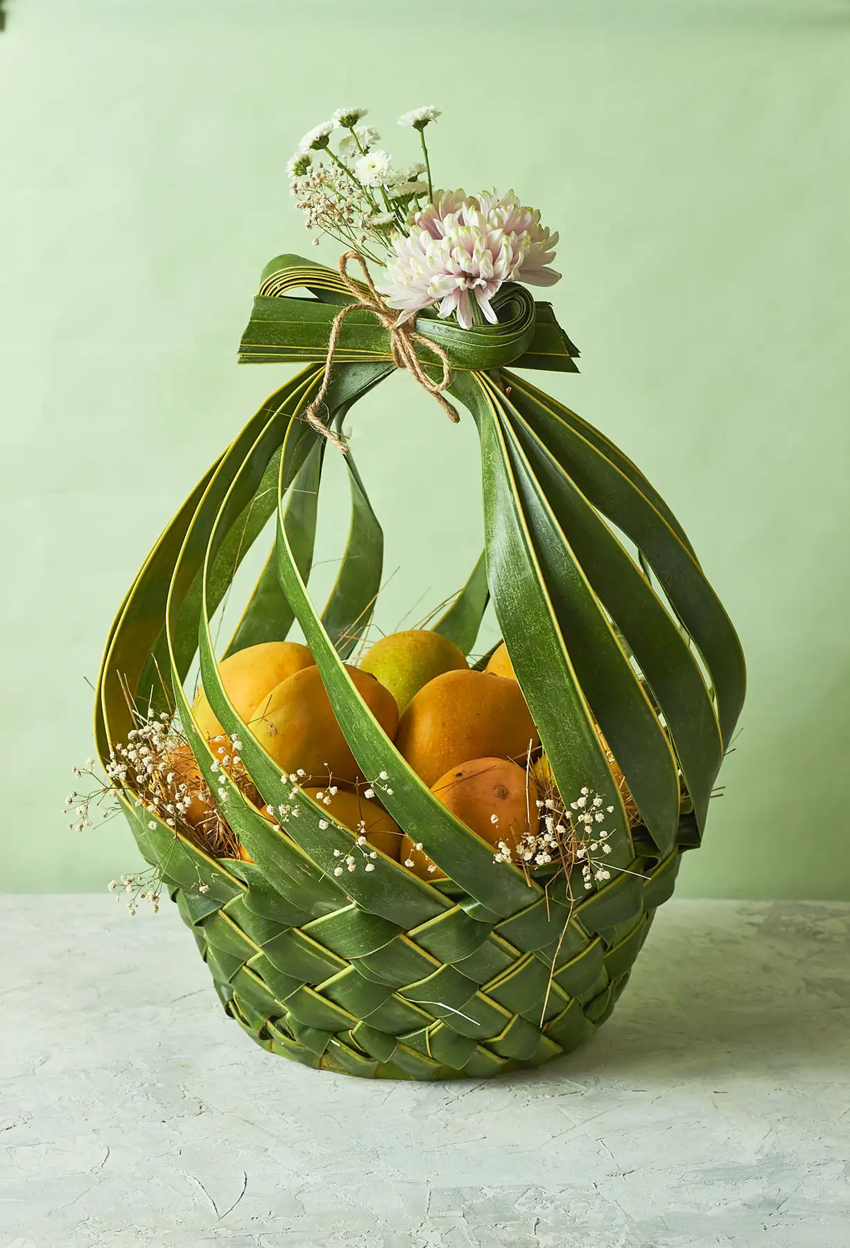 Mango Bow Basket