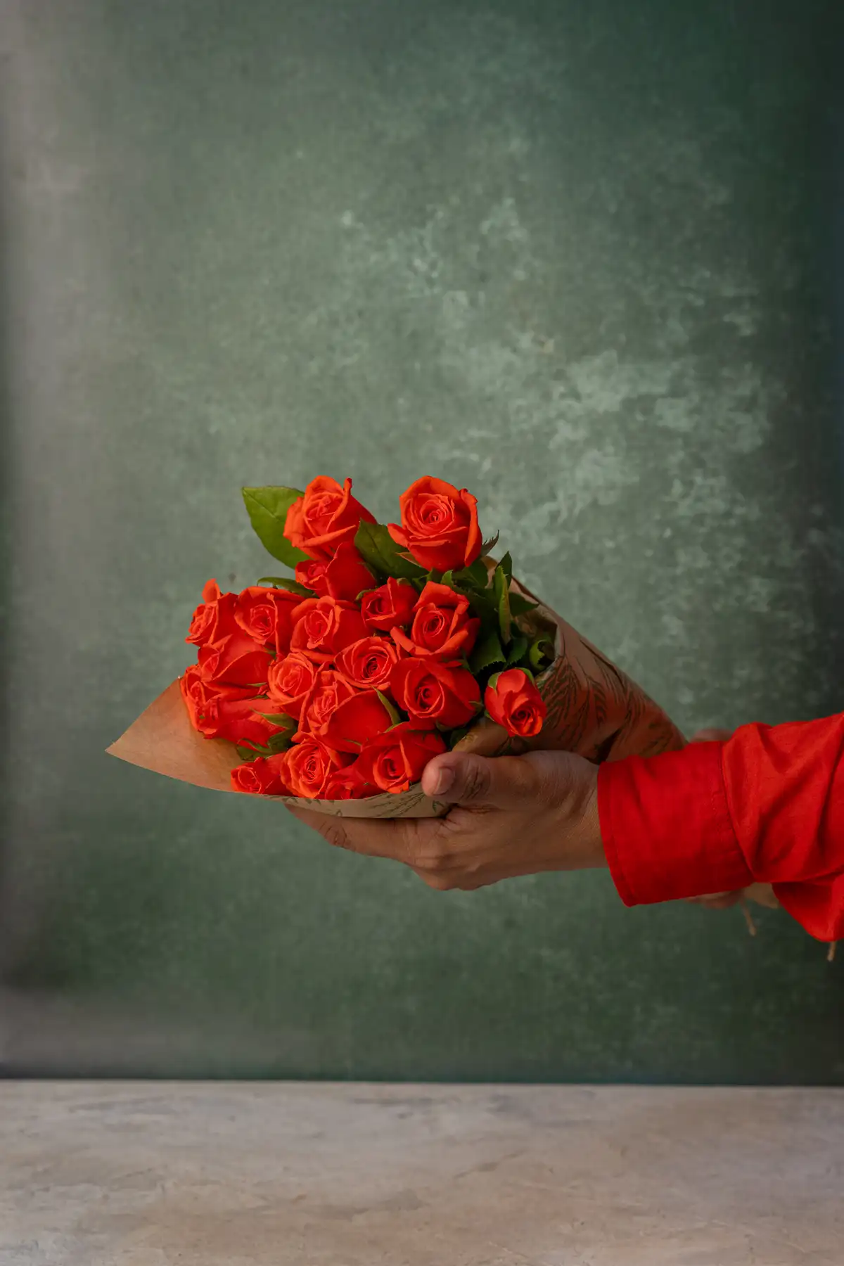 Orange Roses - Image 2